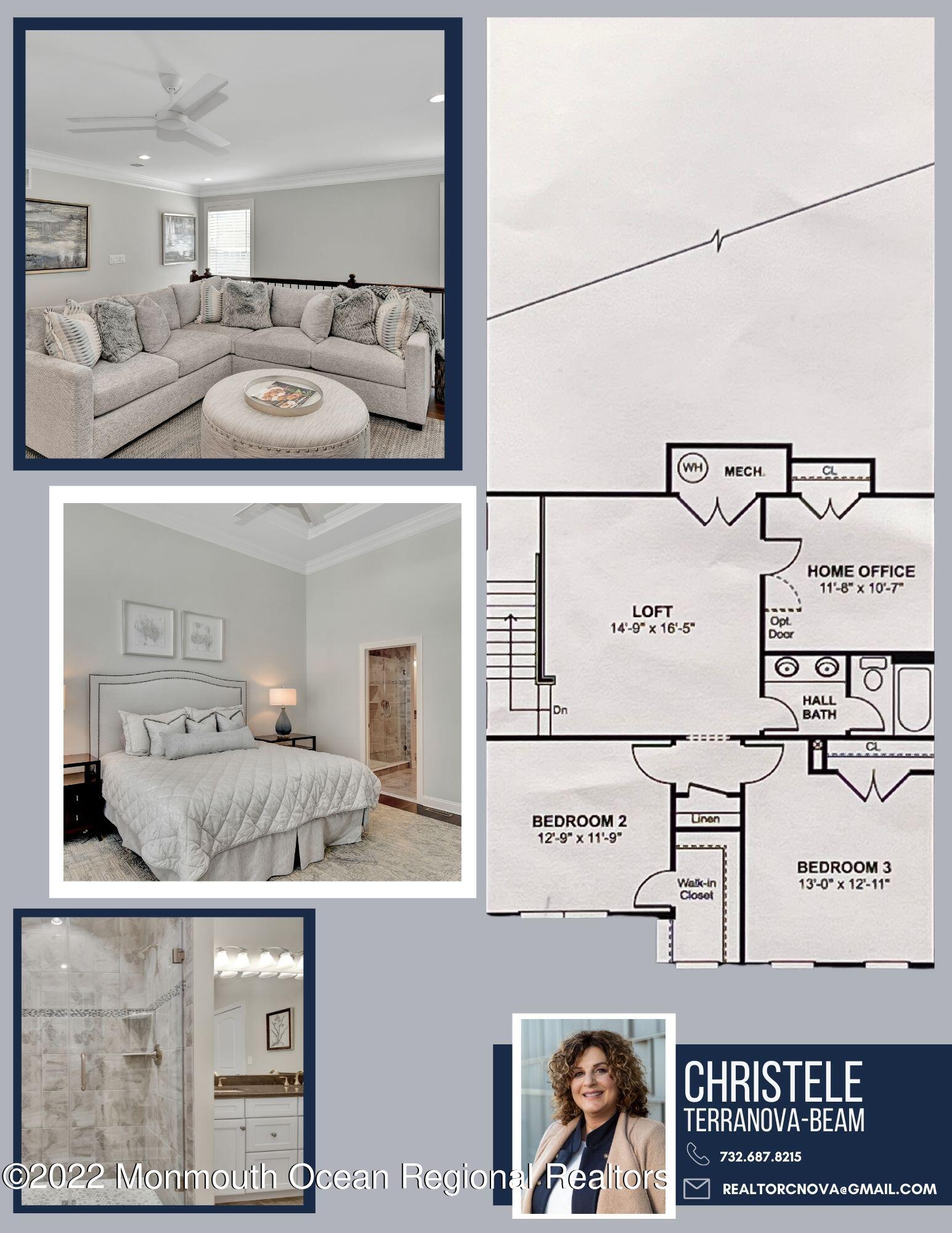 38 Lawley Drive Middletown, NJ 07738 - Photo 58 of 58 Floor plan 2nd Floor
