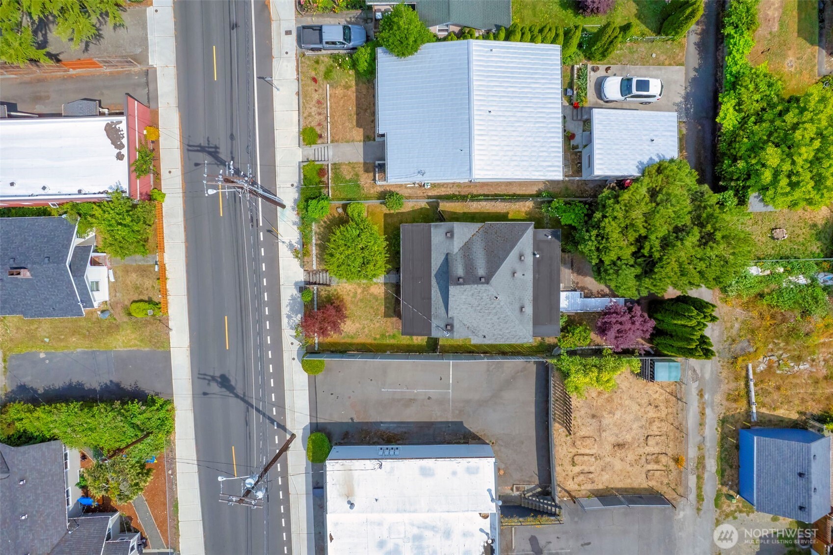 1112 Perry Avenue Bremerton, WA 98310 - Photo 20 of 21 aerial view of a house with a garden