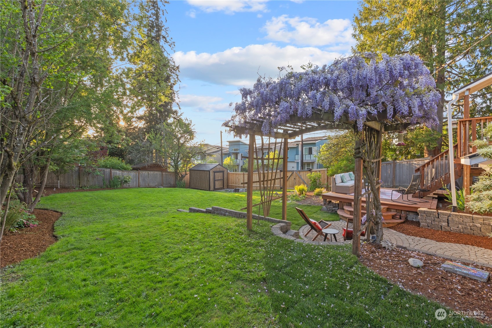 14357 36th Avenue Northeast Seattle, WA 98125 - Photo 21 of 23 a view of a garden