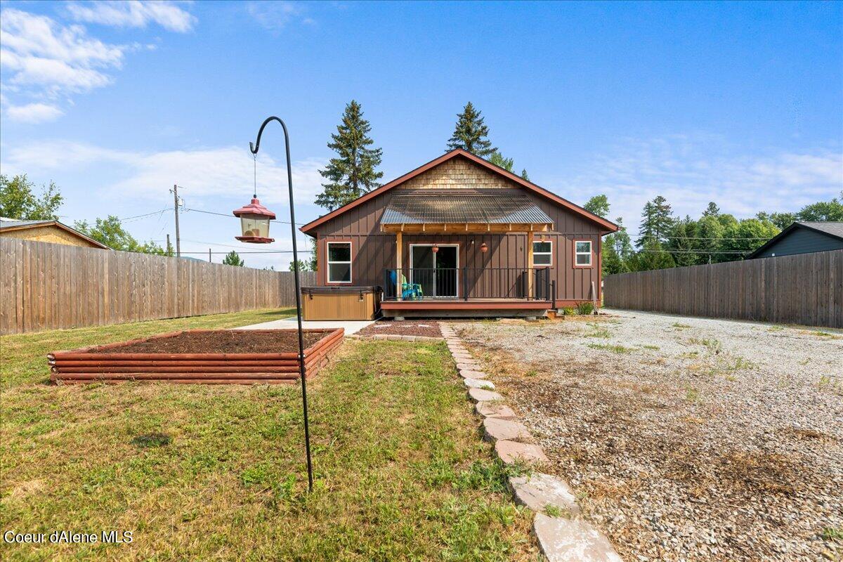 46 Whiskey Jack Road Sandpoint, ID 83864 - Photo 1 of 1 Rear View of Home