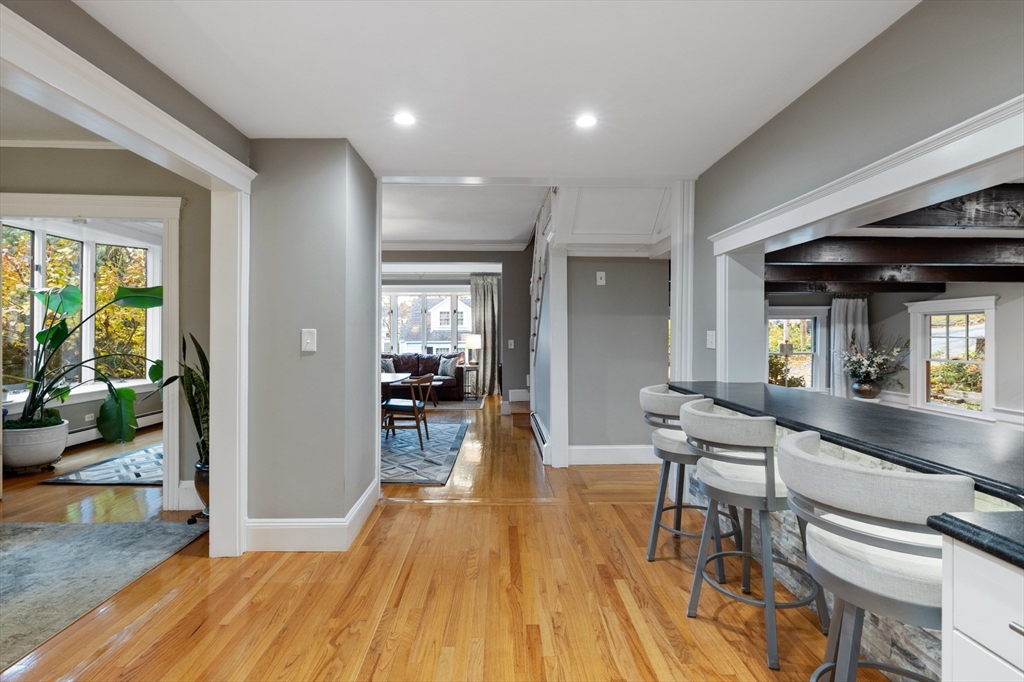 25 Curtis Street Marblehead, MA 01945 - Photo 4 of 28 a lobby with furniture and wooden floor