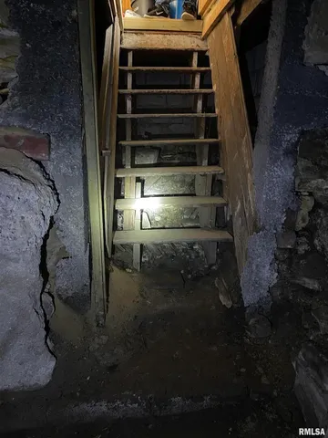 a view of storage and utility room