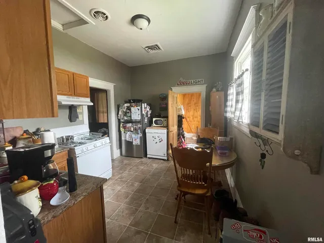 a view of wooden floor