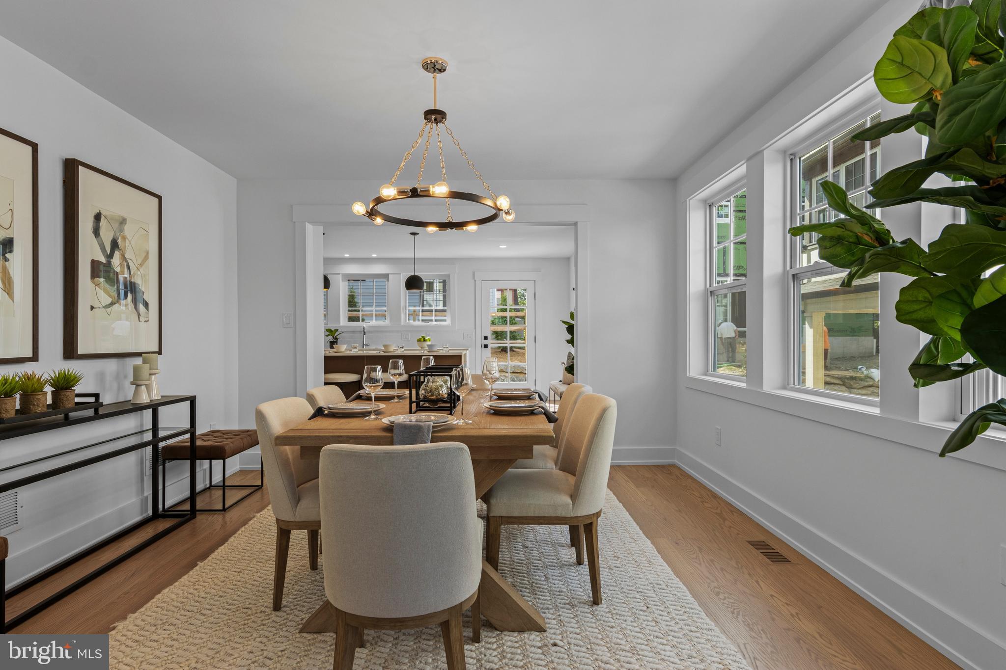 146 Merion Avenue Narberth, PA 19072 - Photo 16 of 67 dining room with triple window