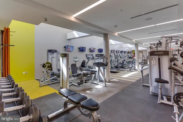 a view of gym