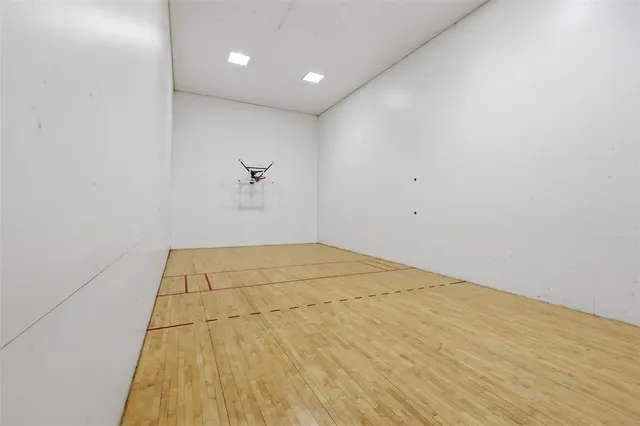 a swimming pool with outdoor seating yard and barbeque oven