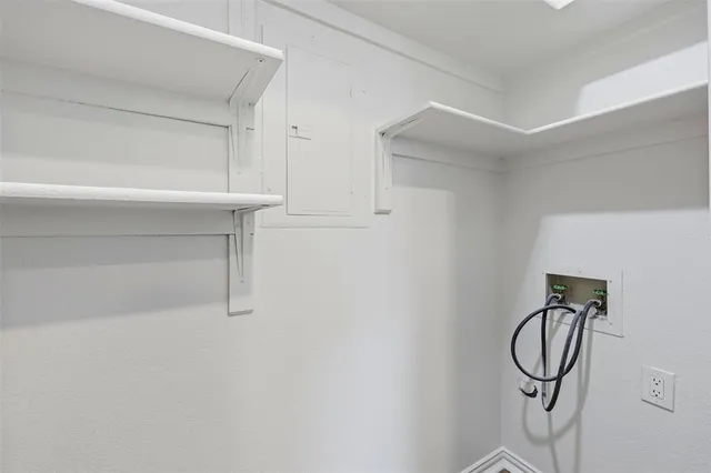 a bathroom with a sink double vanity and a mirror