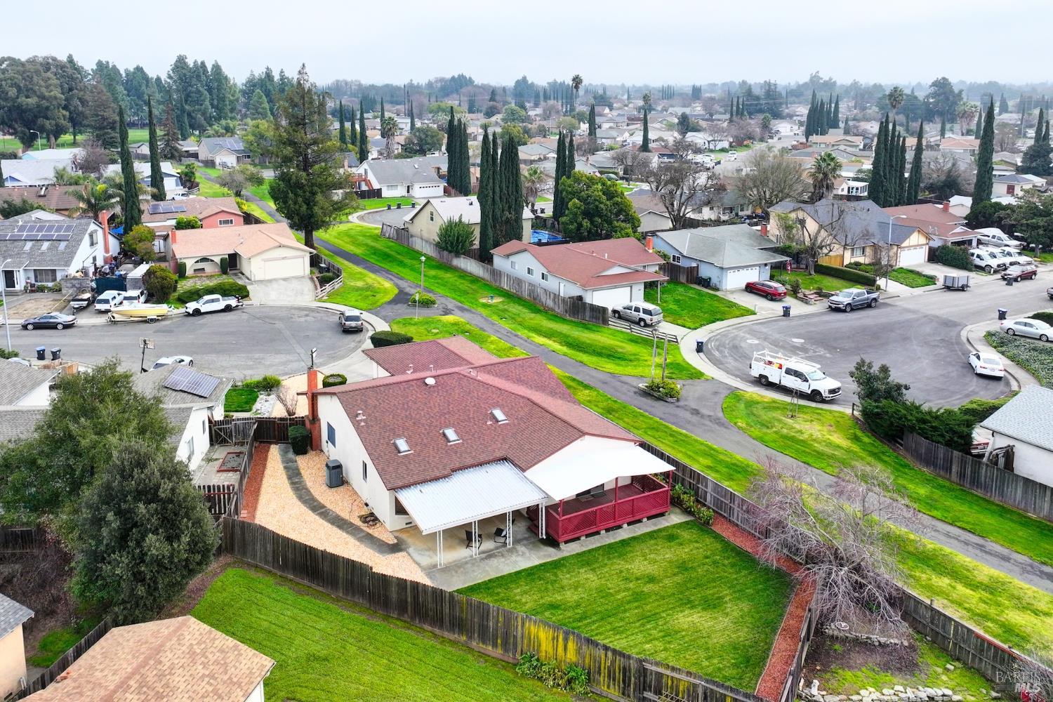 2219 Channing Court Fairfield, CA 94533 - Photo 63 of 81 an aerial view of a house with a garden