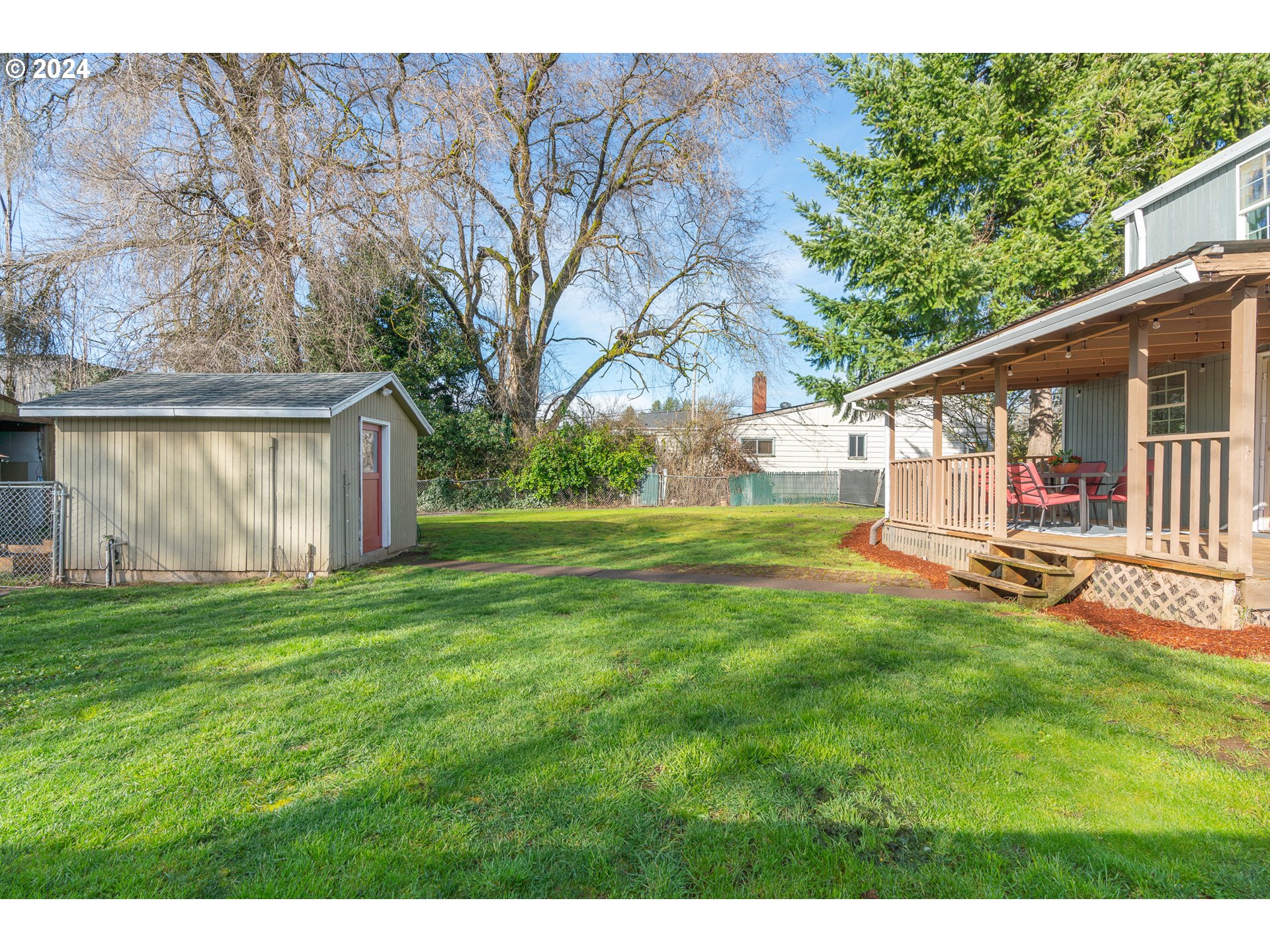 3305 Northwest Glencoe Road Hillsboro, OR 97124 - Photo 27 of 36 a view of a house with backyard and sitting area