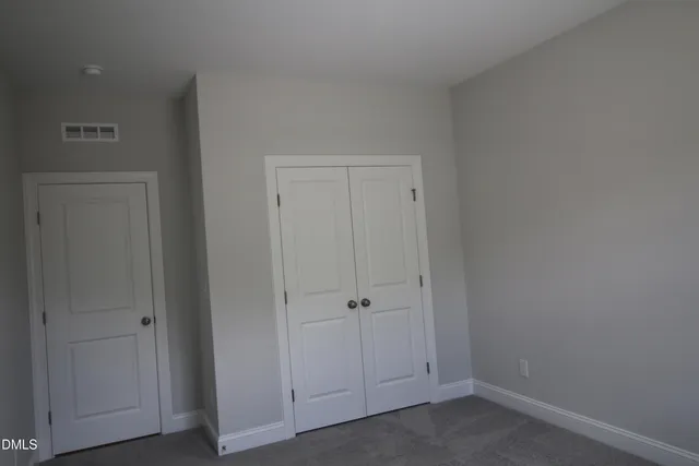 a view of a glass door