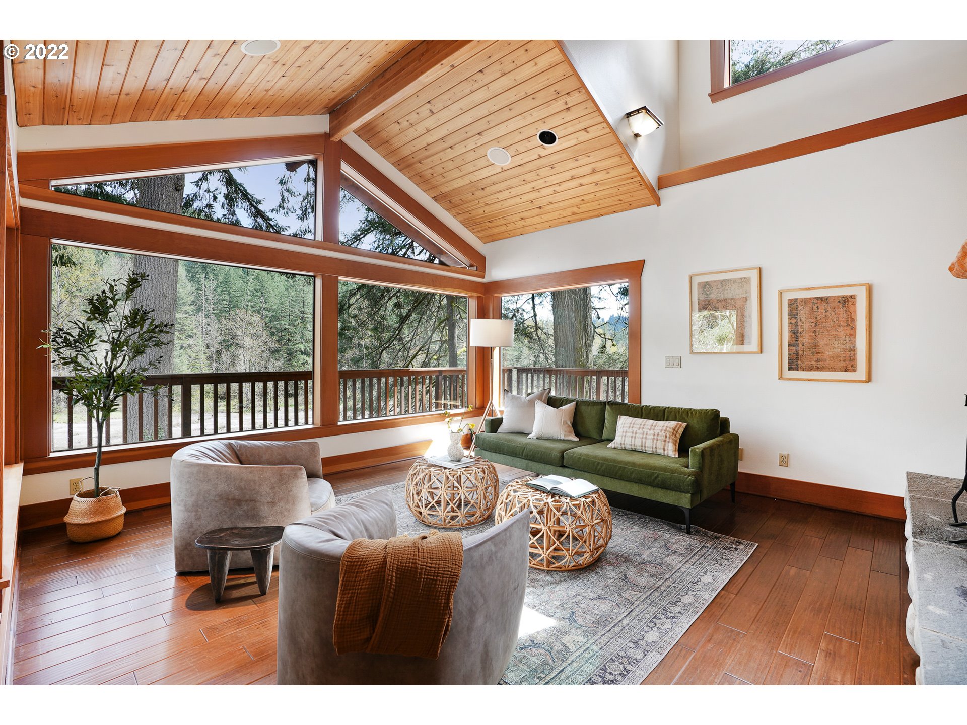 35719 Southeast Lusted Road Boring, OR 97009 - Photo 2 of 32 a living room with furniture and a large window