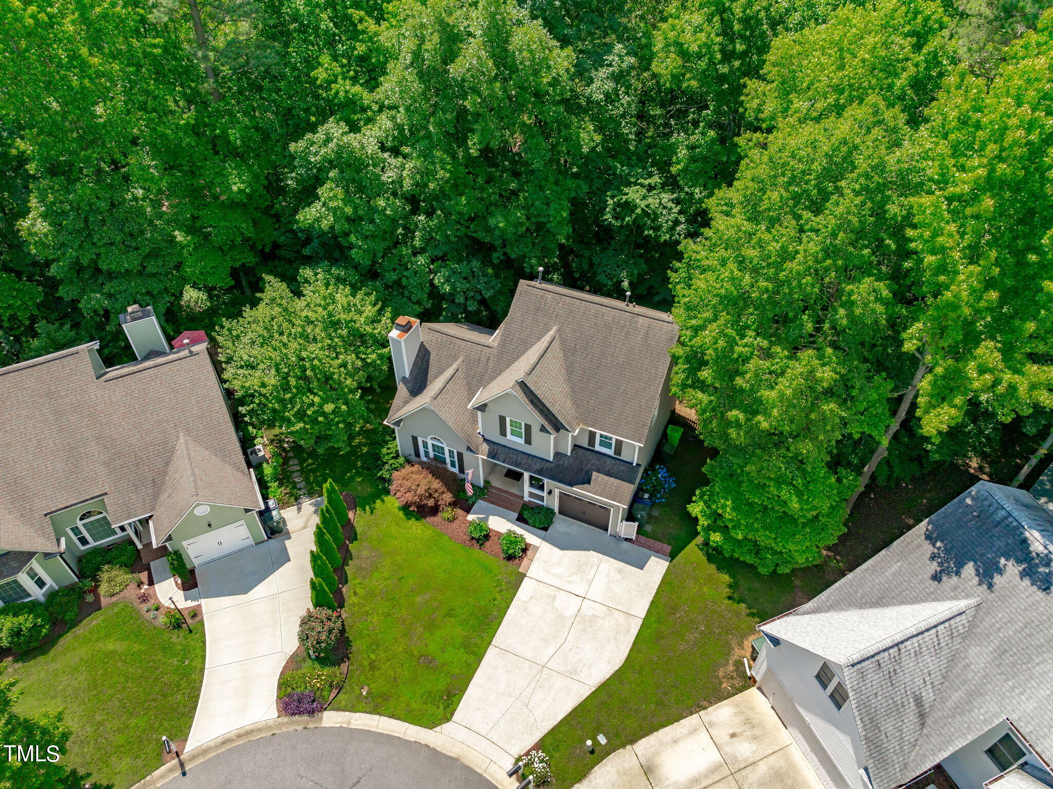 12201 Harcourt Drive Raleigh, NC 27613 - Photo 43 of 43 Aerial View