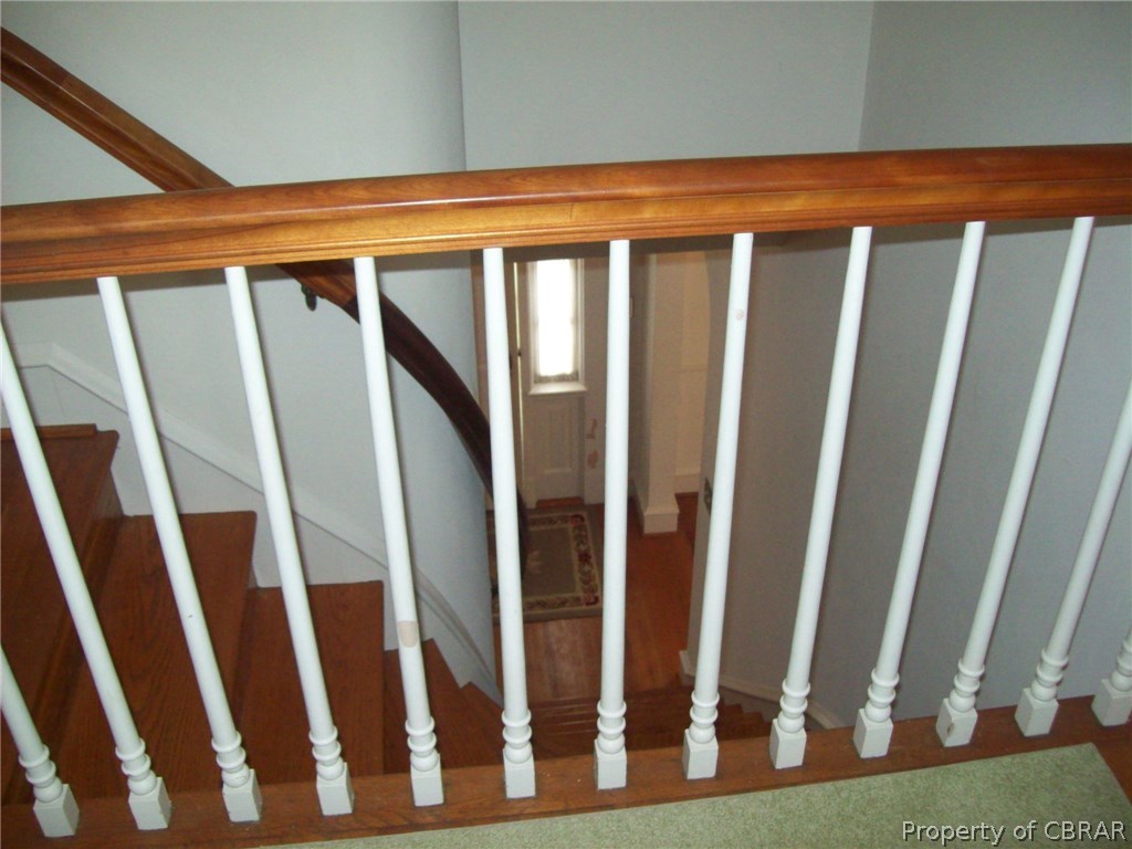 477 Rains Lane Cardinal, VA 23025 - Photo 20 of 30 Another view of stairway looking down from 2nd level