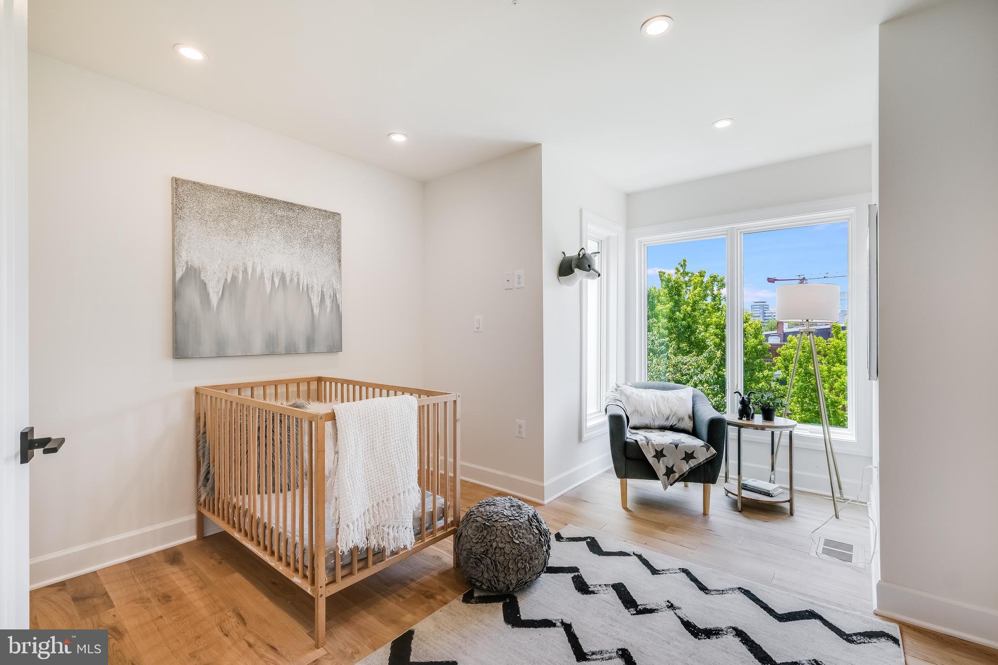 401 K Street Northeast, Unit A Washington, DC 20002 - Photo 11 of 26 2nd bedroom makes a lovely nursery