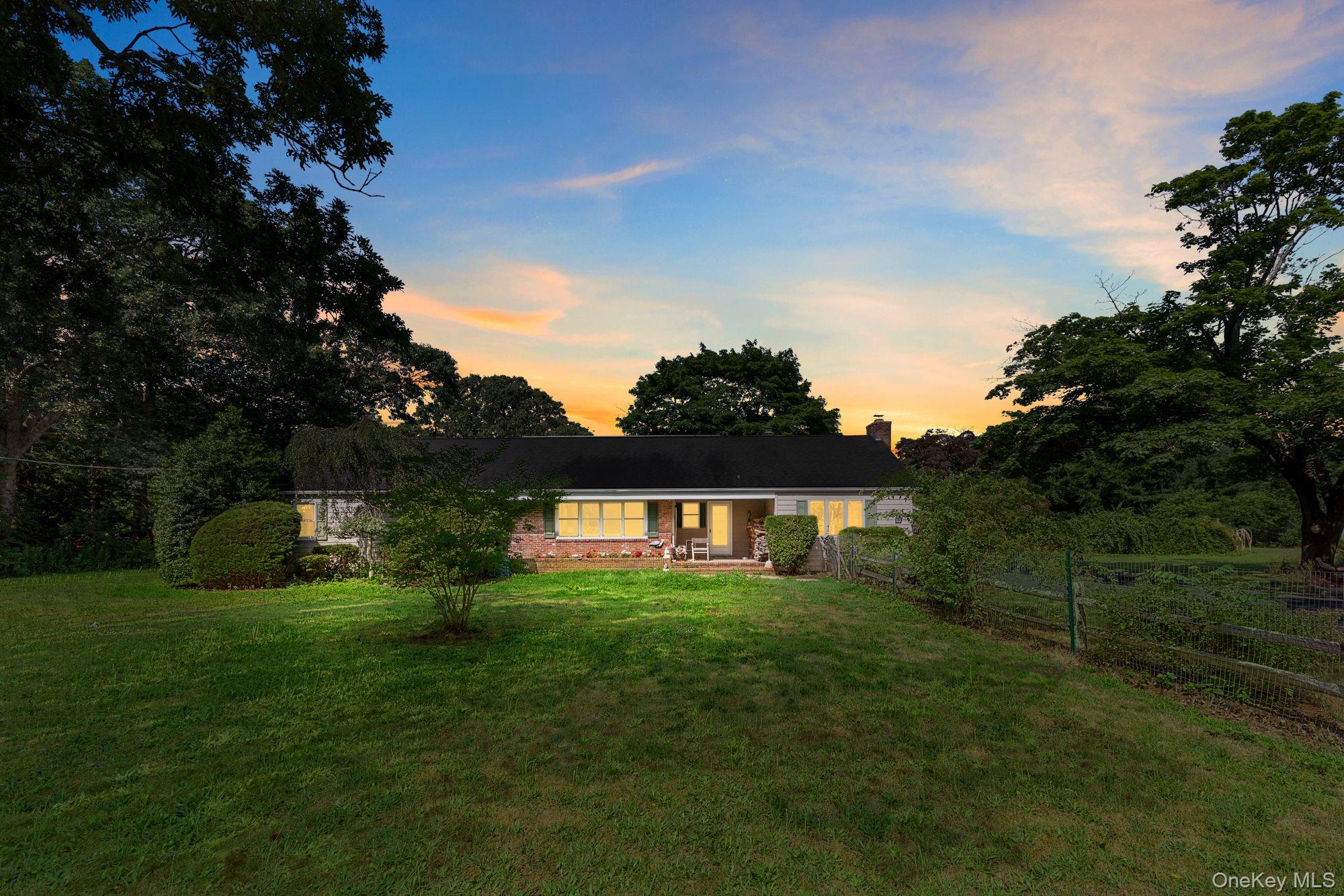 178 Barnes Road, Unit MAIN HOUSE Brookhaven, NY 11955 - Photo 5 of 5 Single story home with a chimney