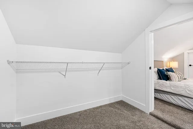 a view of room and bedroom