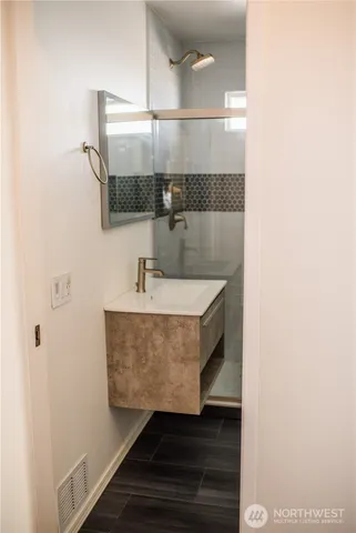 a view of front door