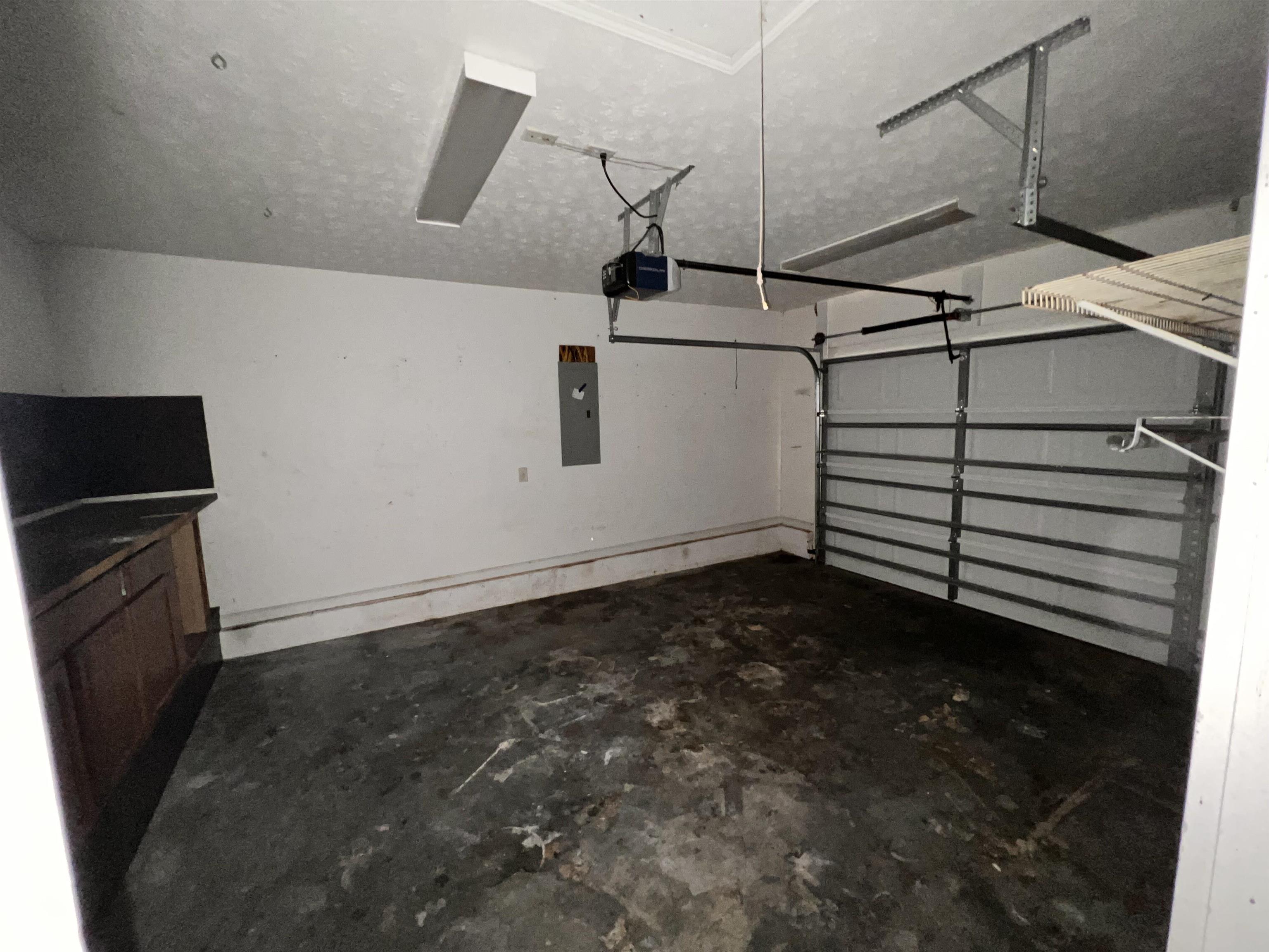 4027 Douglas Fir Lane Murrells Inlet, SC 29576 - Photo 8 of 22 Garage with electric panel and a garage door opener