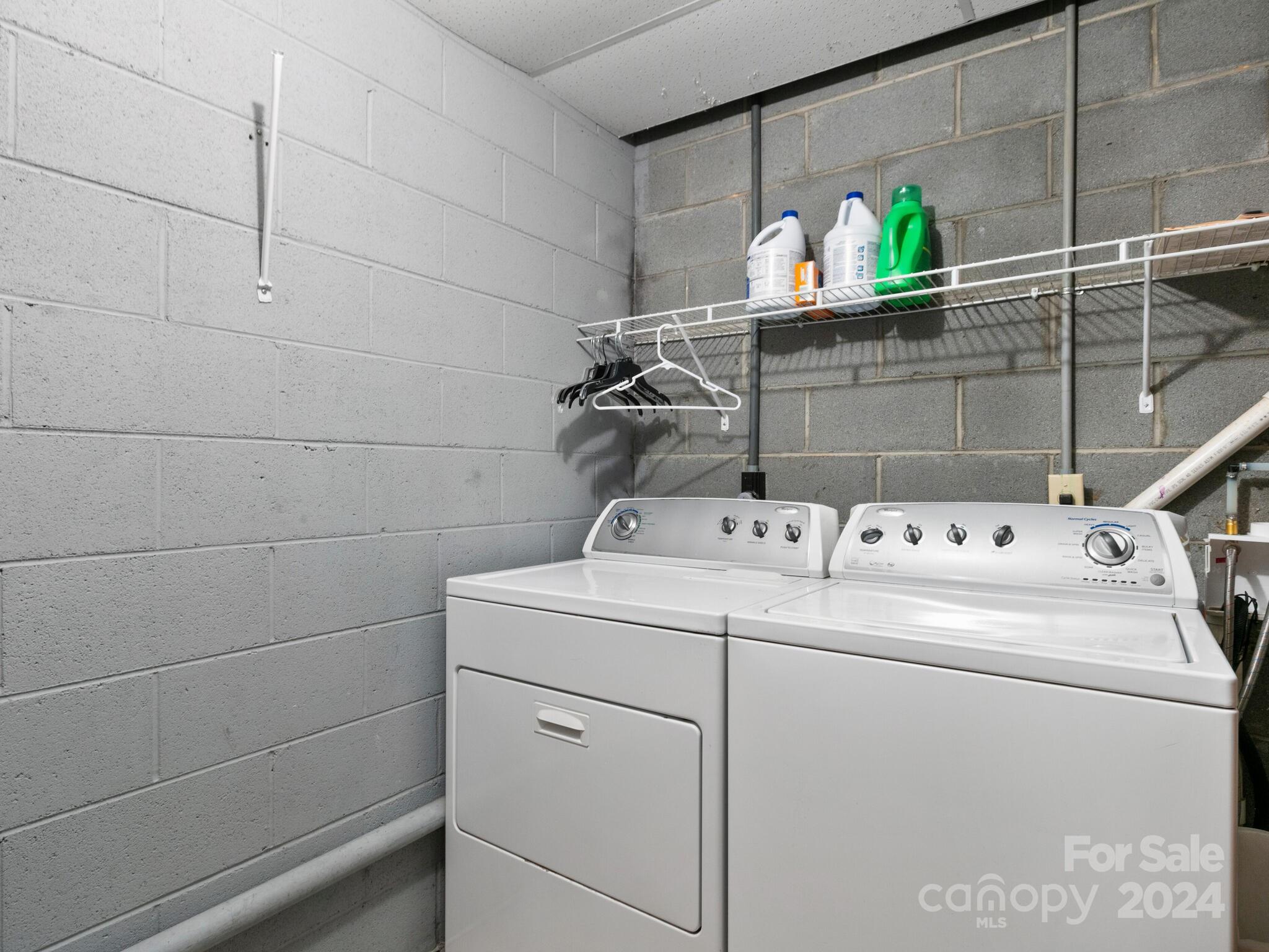 46 New Lite Road Fairview, NC 28730 - Photo 26 of 31 a utility room with dryer and washer