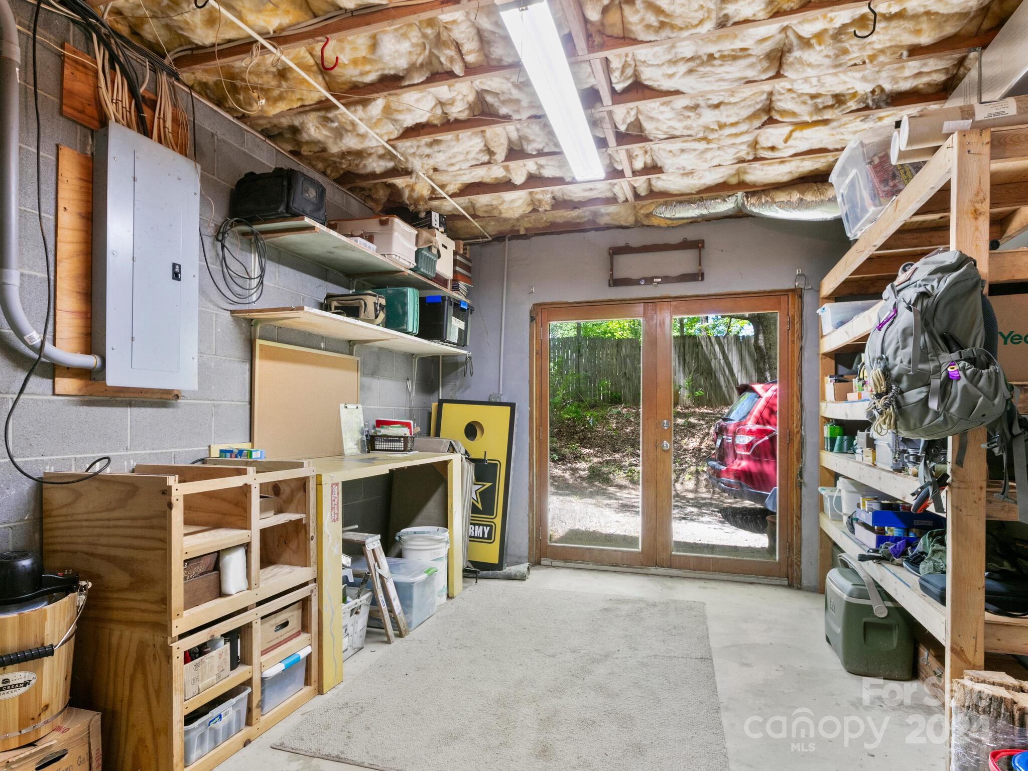 46 New Lite Road Fairview, NC 28730 - Photo 27 of 31 a view of storage and utility room