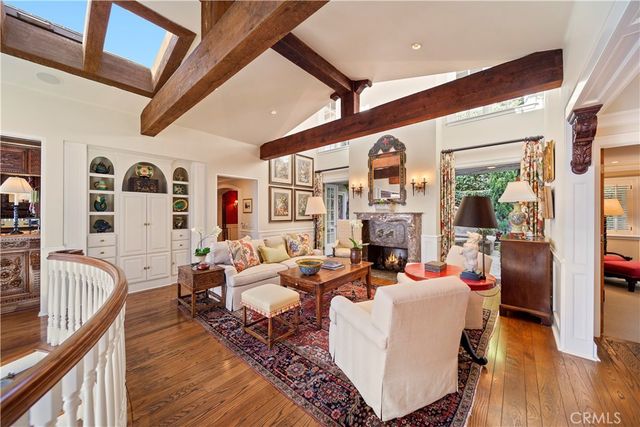 a view of a balcony with an outdoor space