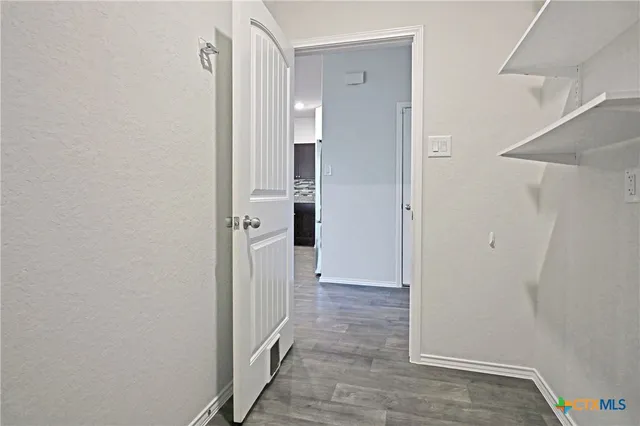 wooden floor in a gallery