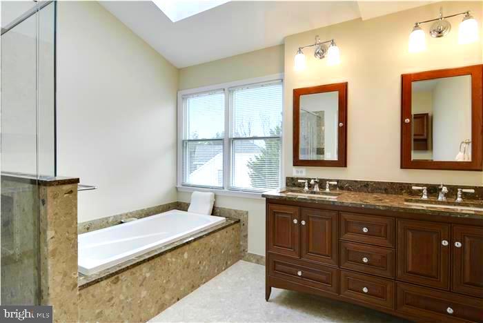 1340 Dasher Lane Reston, VA 20190 - Photo 30 of 59 Remodeled Master Bathroom