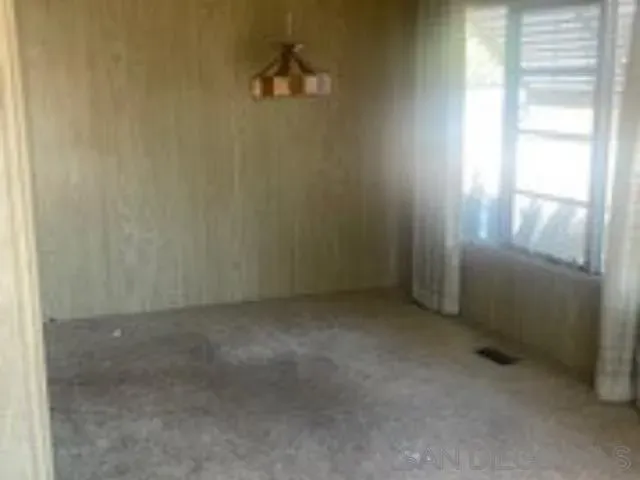a view of empty room