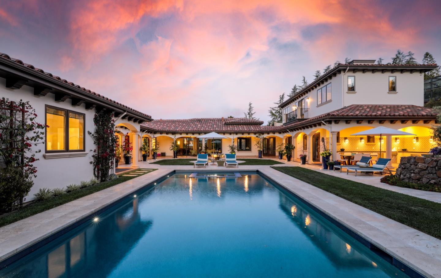 883 Robb Road Palo Alto, CA 94306 - Photo 12 of 33 a view of swimming pool with outdoor seating