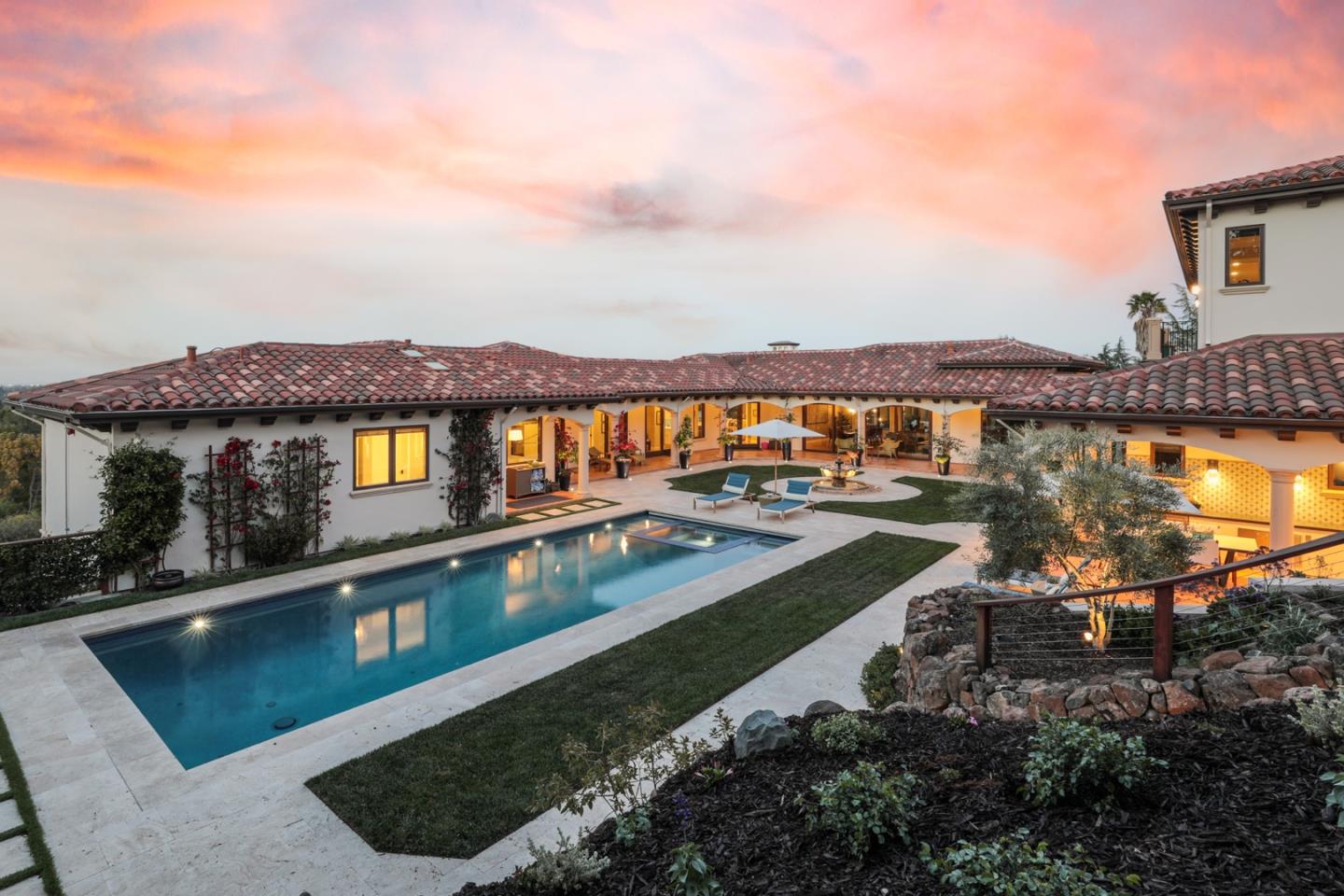 883 Robb Road Palo Alto, CA 94306 - Photo 2 of 33 a view of a city with lawn chairs