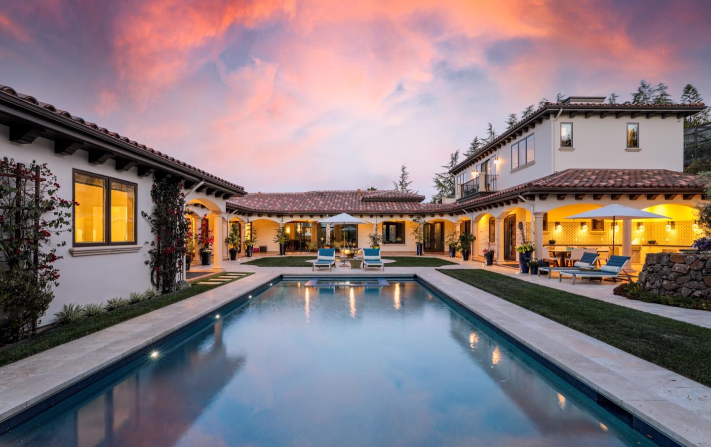 883 Robb Road Palo Alto, CA 94306 - Photo 3 of 33 a view of swimming pool with outdoor seating
