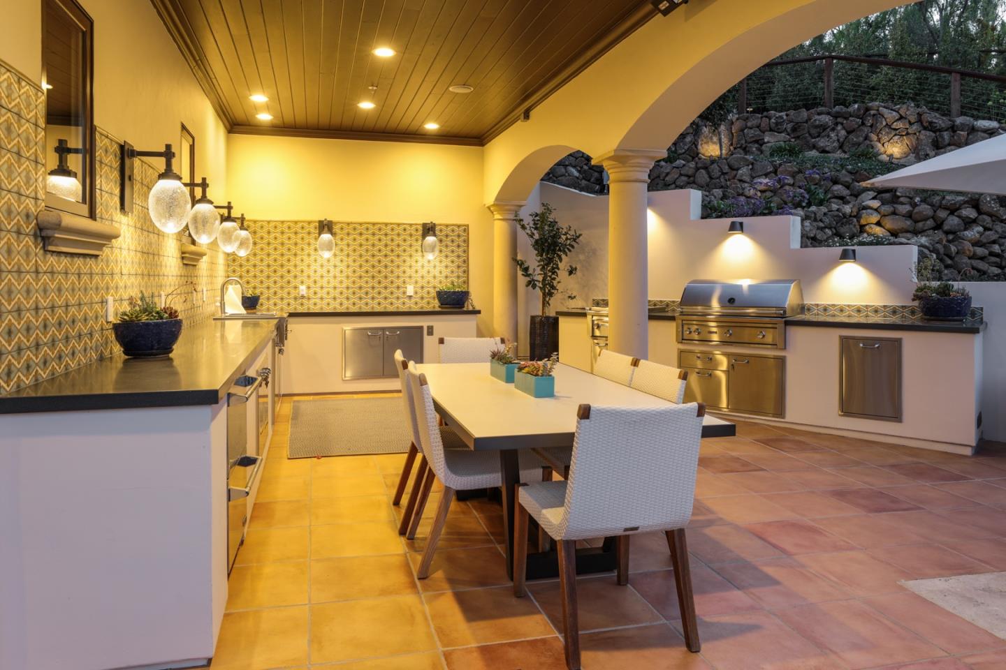 883 Robb Road Palo Alto, CA 94306 - Photo 7 of 33 a view of a dining room with furniture and wooden floor
