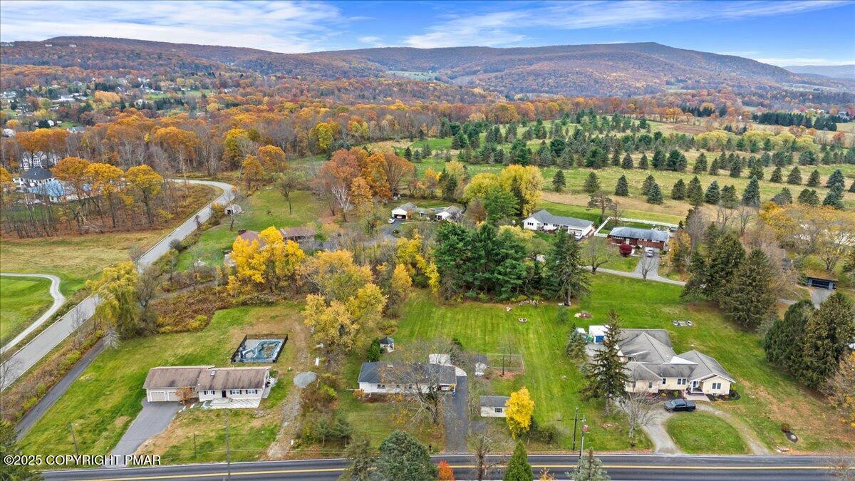 1215 Country Club Road Clarks Summit, PA 18411 - Photo 47 of 50 an aerial view of residential houses with outdoor space
