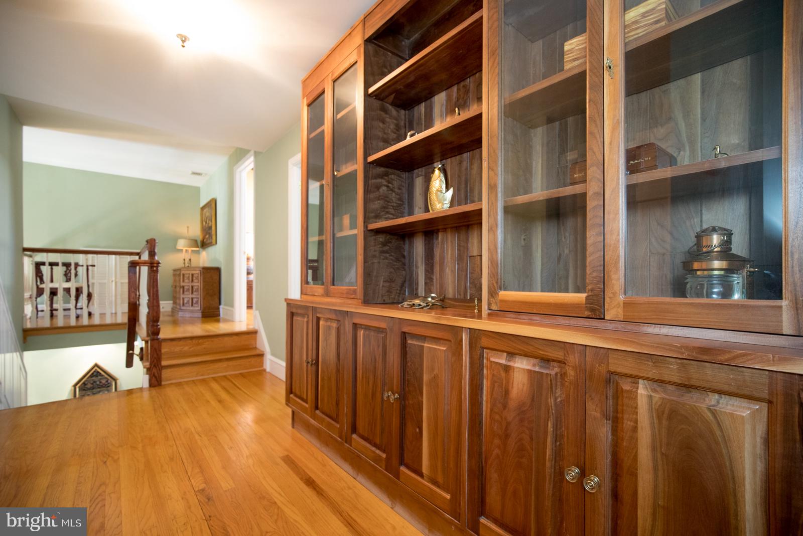 53 Pebble Ridge Road Warrington, PA 18976 - Photo 29 of 48 Upstairs Loft & Hall w/large custom Bookcase
