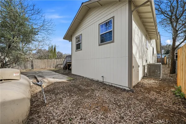 a view of a house with a patio