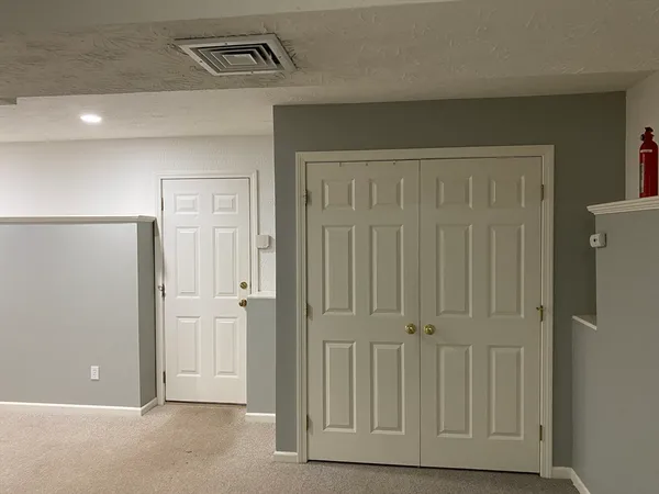 a view of a door