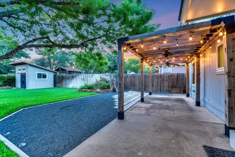 a view of outdoor space and yard