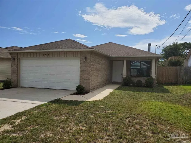 a backyard of a house