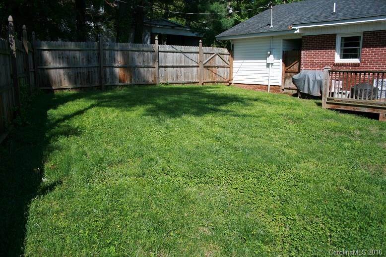 117 Pine Street Rutherfordton, NC 28139 - Photo 12 of 14 a view of backyard with deck and garden