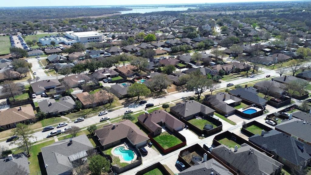 2229 Country Valley Road Garland, TX 75041 - Photo 34 of 34 an aerial view of a city with lots of residential buildings