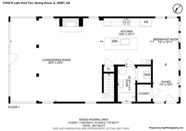 $475,000 | 37925 North Lake Vista Terrace, Spring Grove, IL 60081