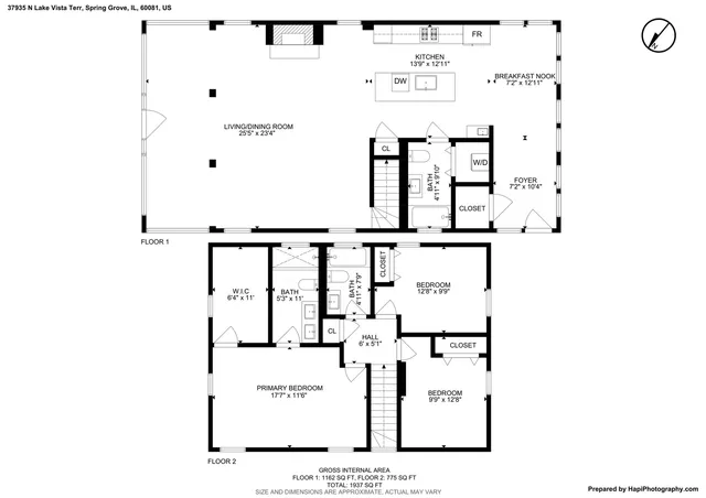 $475,000 | 37925 North Lake Vista Terrace, Spring Grove, IL 60081