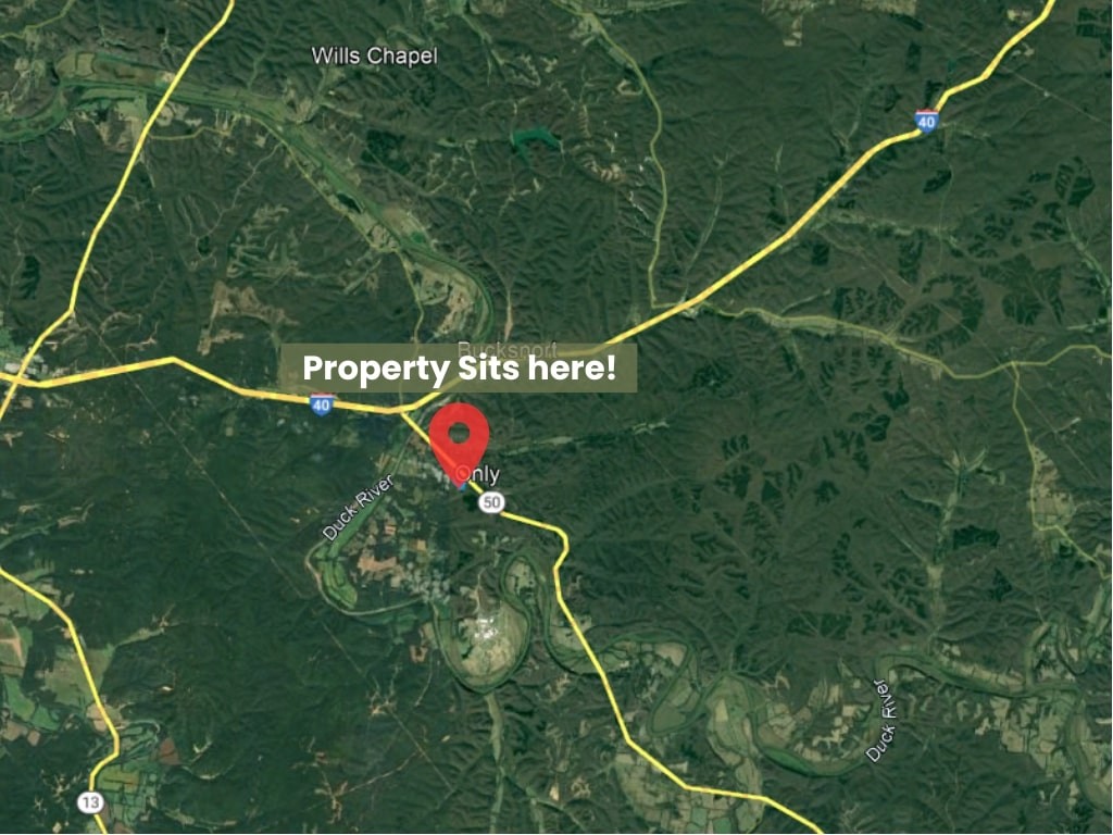 0 Mcclanahan Road Only, TN 37140 - Photo 3 of 12 Property is 2 miles from I-40 (exit 148) and 1 hour from Nashville.