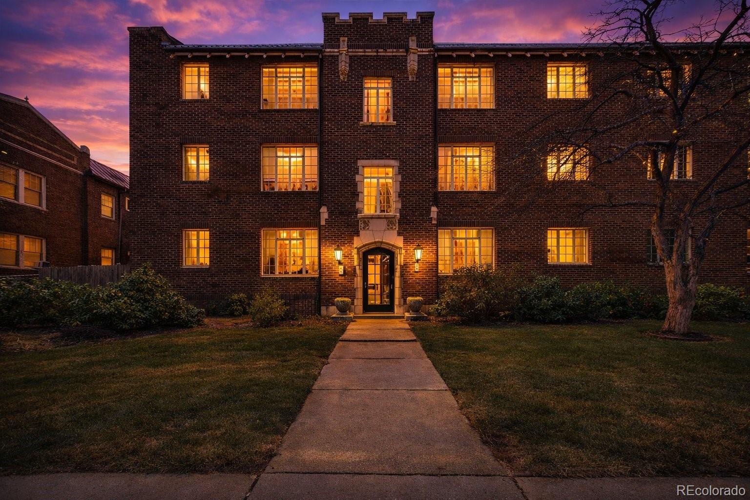 943 Emerson Street, Unit 4 Denver, CO 80218 - Photo 17 of 17 a front view of a multi story residential apartment building