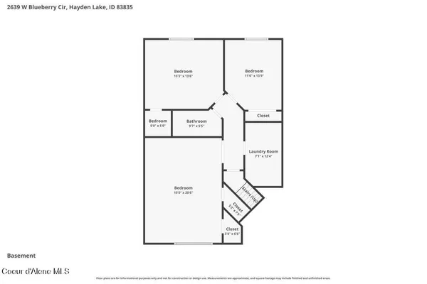 $554,900 | 2639 West Blueberry Circle, Hayden, ID 83835