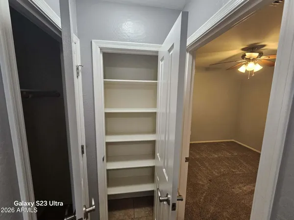 a view of a small space