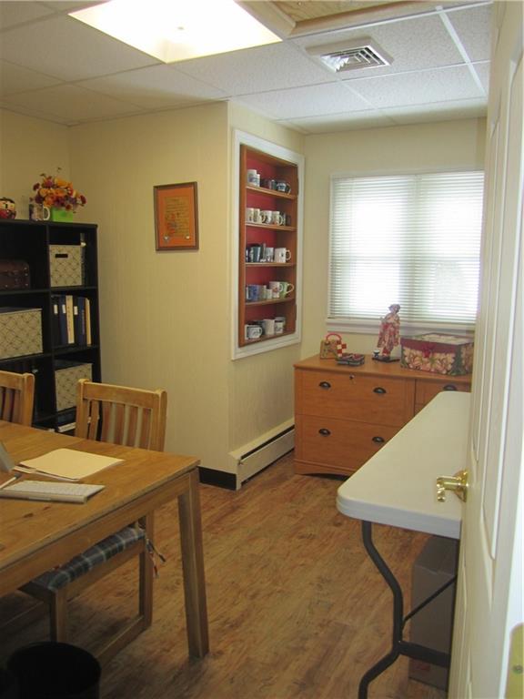 203 Murrysville Road Level Green, PA 15085 - Photo 12 of 24 Great sized office or 3rd bedroom...closet is hidden behind shelving. Home has hot water heat and central air.