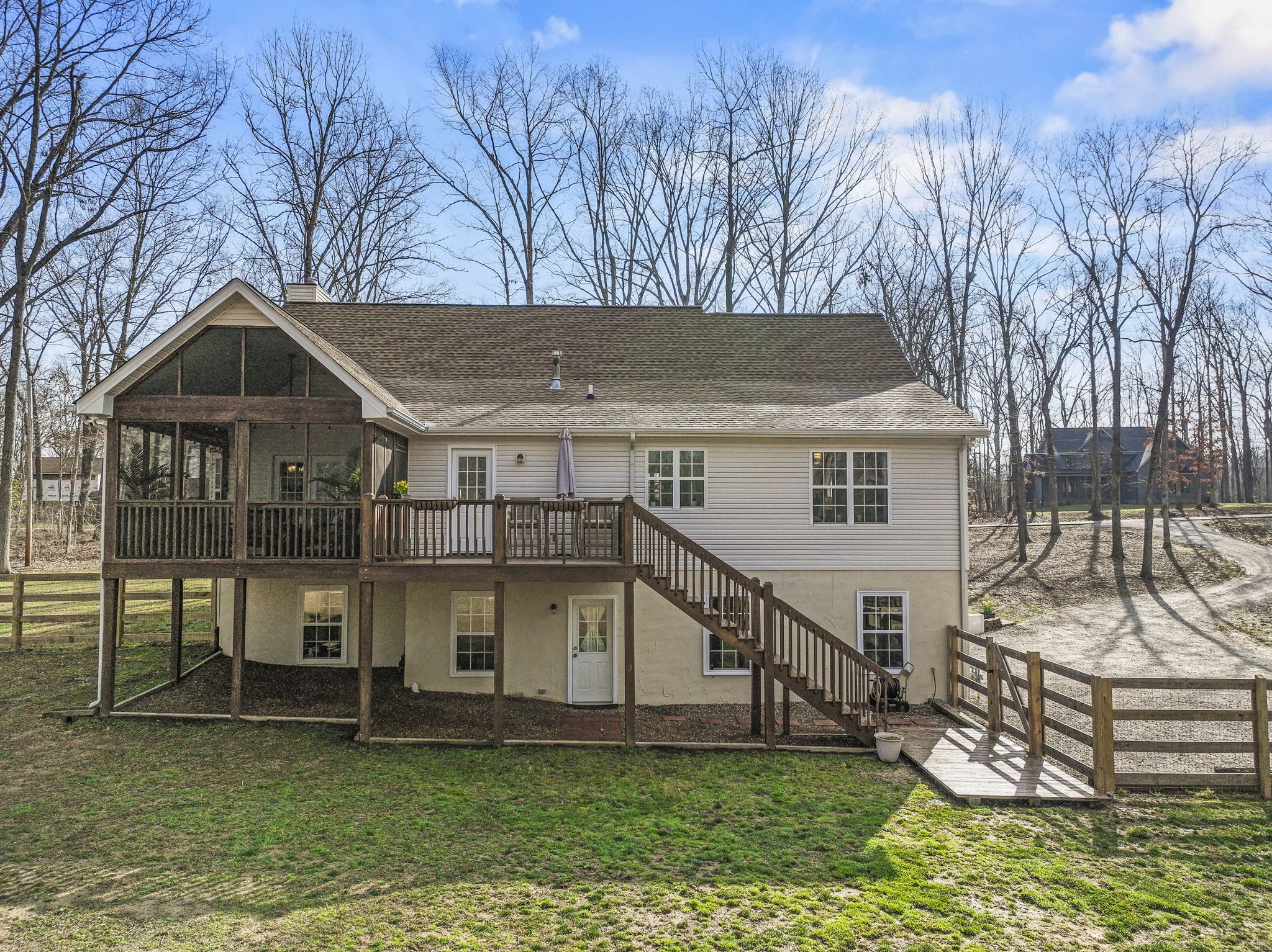 1314 Campbell Ridge Road Kingston Springs, TN 37082 - Photo 26 of 32 a view of a house with a yard