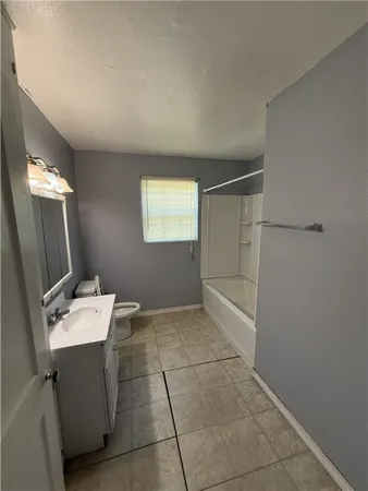a room with a washer and dryer
