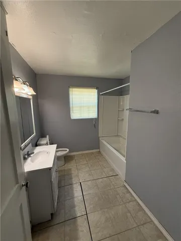 a room with a washer and dryer